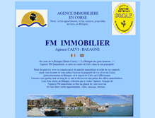 Tablet Screenshot of agence-immobiliere-calvi-balagne-corse.com